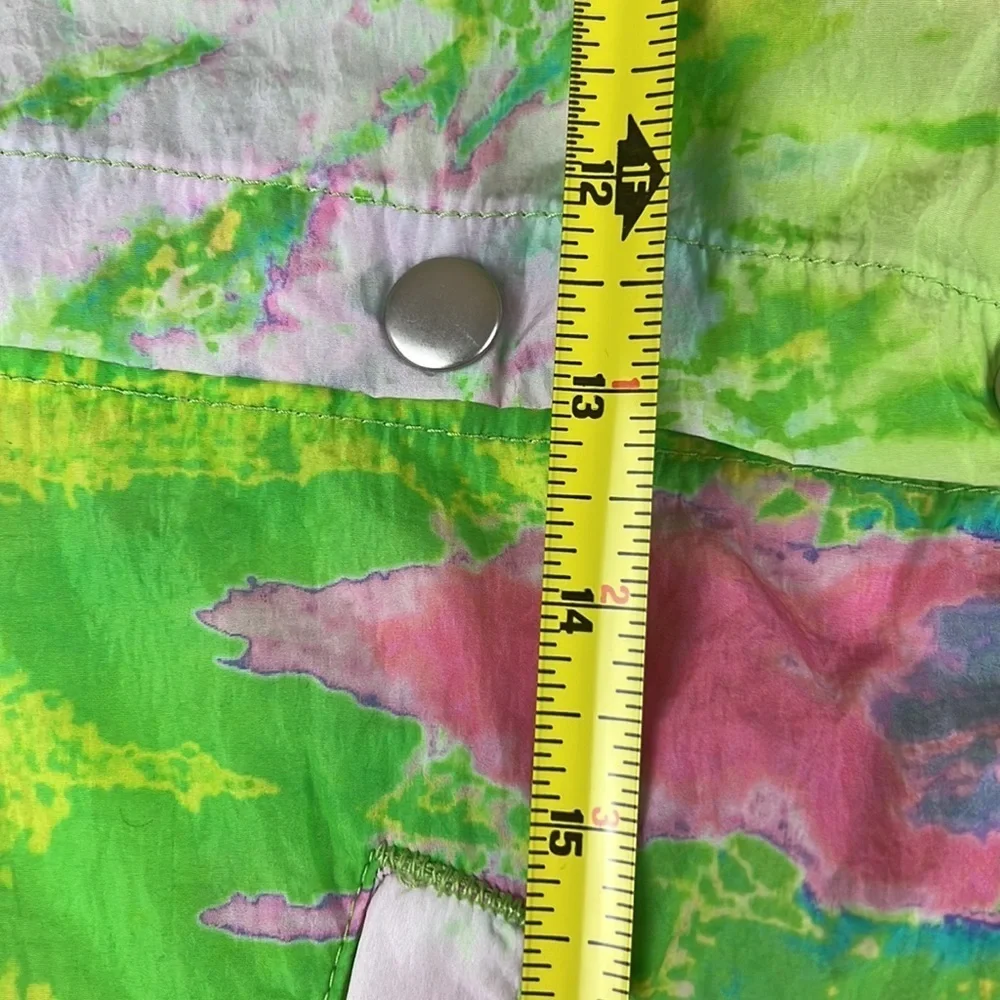 Nwt Urban Outfitters Multi Colour 2 way  Windbreaker Rain Jacket - Picture 9 of 11
